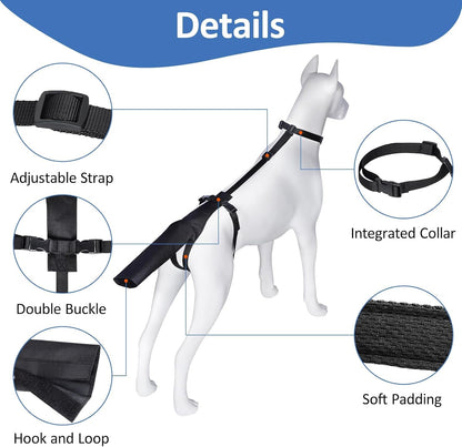 BARKLESS Dog Tail Protector, Dog Tail Wound Cover for Medium Large Dogs
