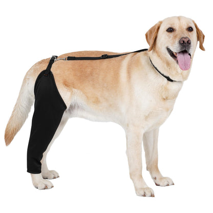 BARKLESS Single Dog Rear Leg Sleeve to Stop Licking, Suit for Post Surgery