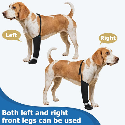 BARKLESS Dog Socks to Prevent Licking Paws, Leg Sleeve with Paw Protector